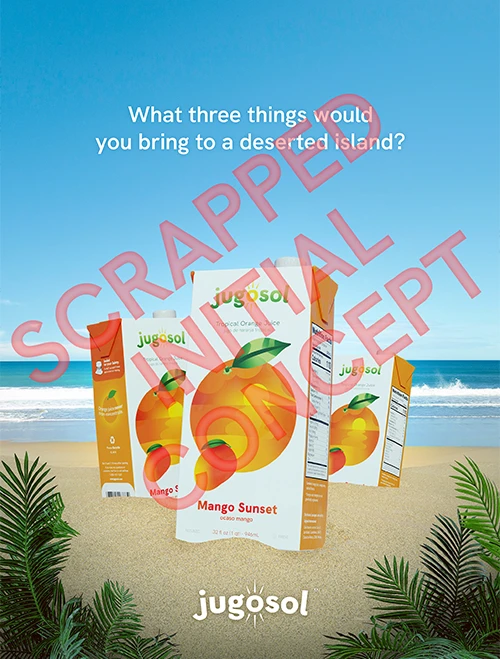 scrapped poster design